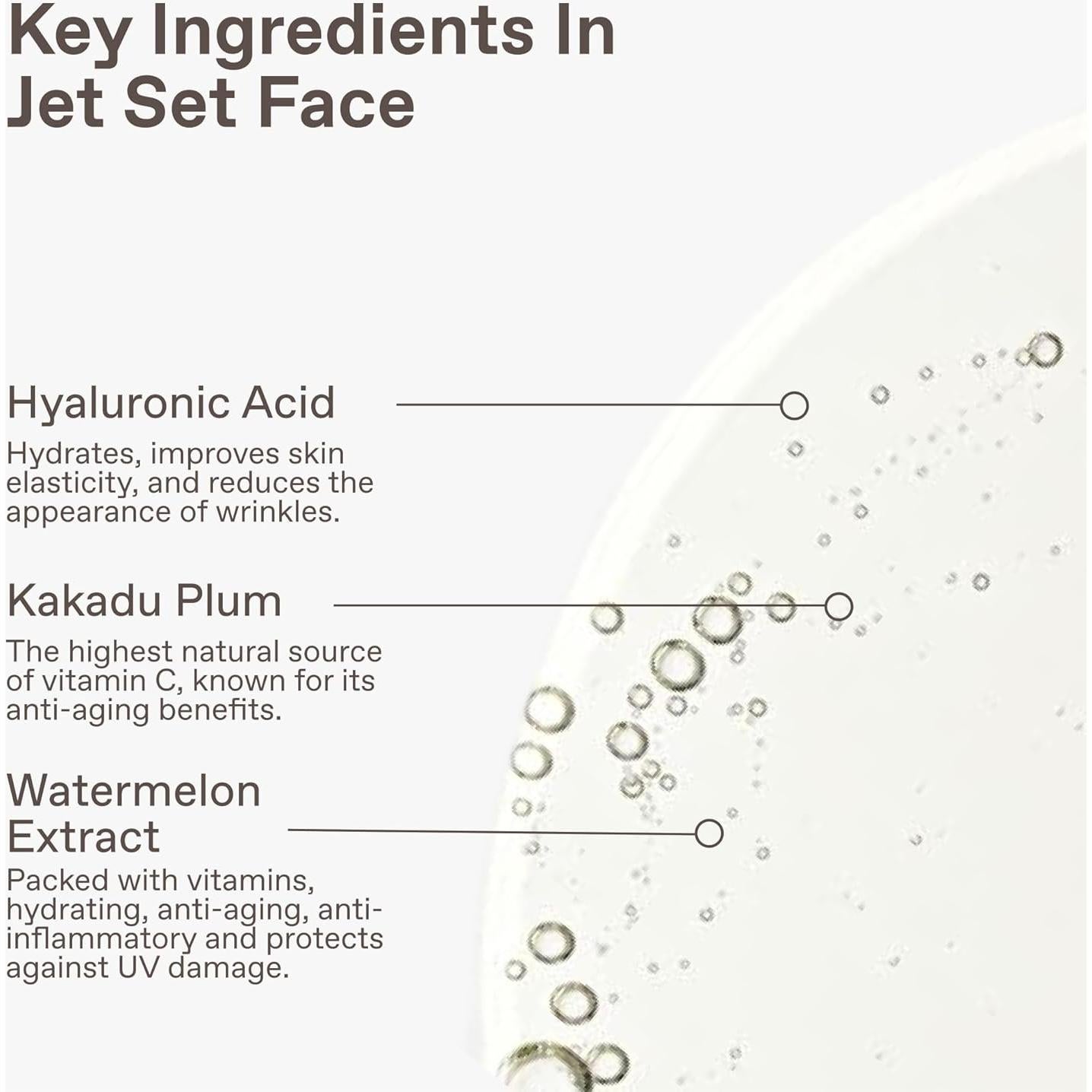 Jet Set Autobronceador Facial para Hombres 100 ml - Sin Rayas