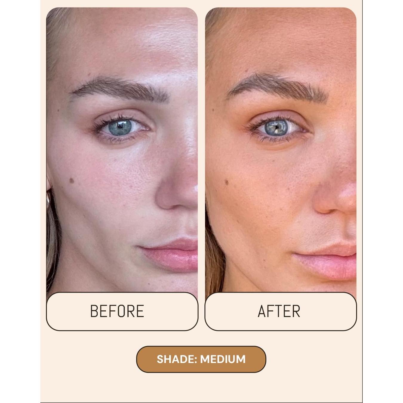 Bronceador Mediano Peta Jane 207 ml - Paquete de 2