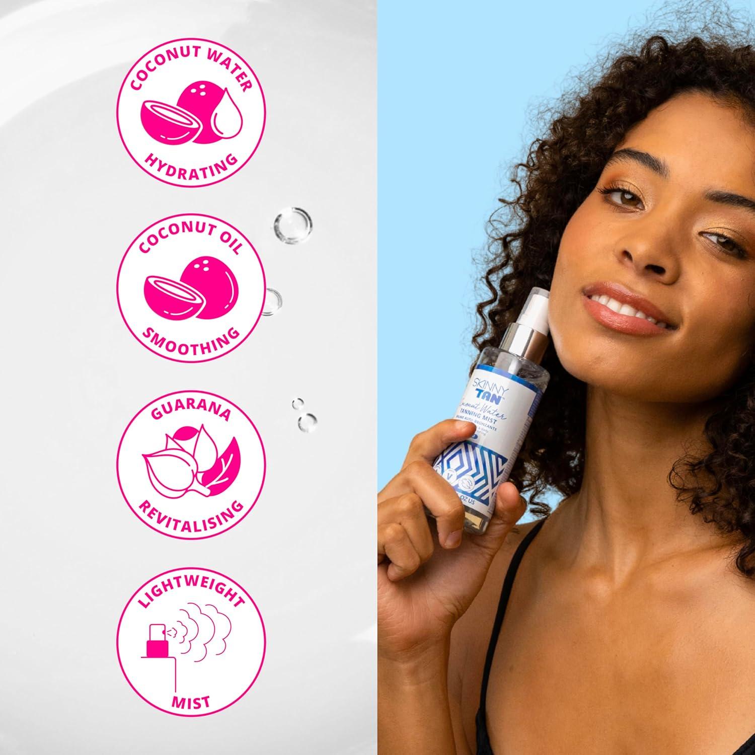 Bronceador Transparente Skinny Tan Agua de Coco 142 g