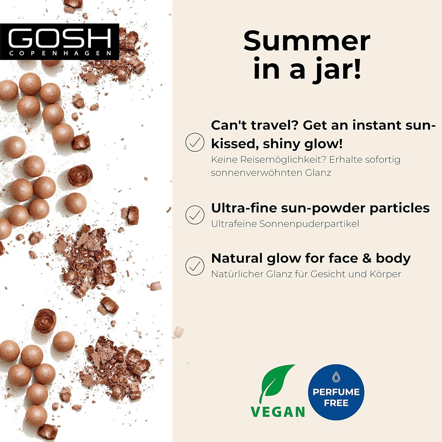 Perlas de Polvo Brillante Gosh Cosmetics 25.5 g