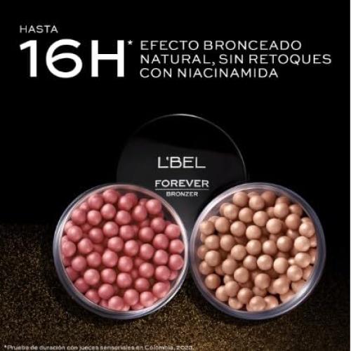 Polvo Bronceador Facial en Perlas L'Bel Forever Bronzer 21 g