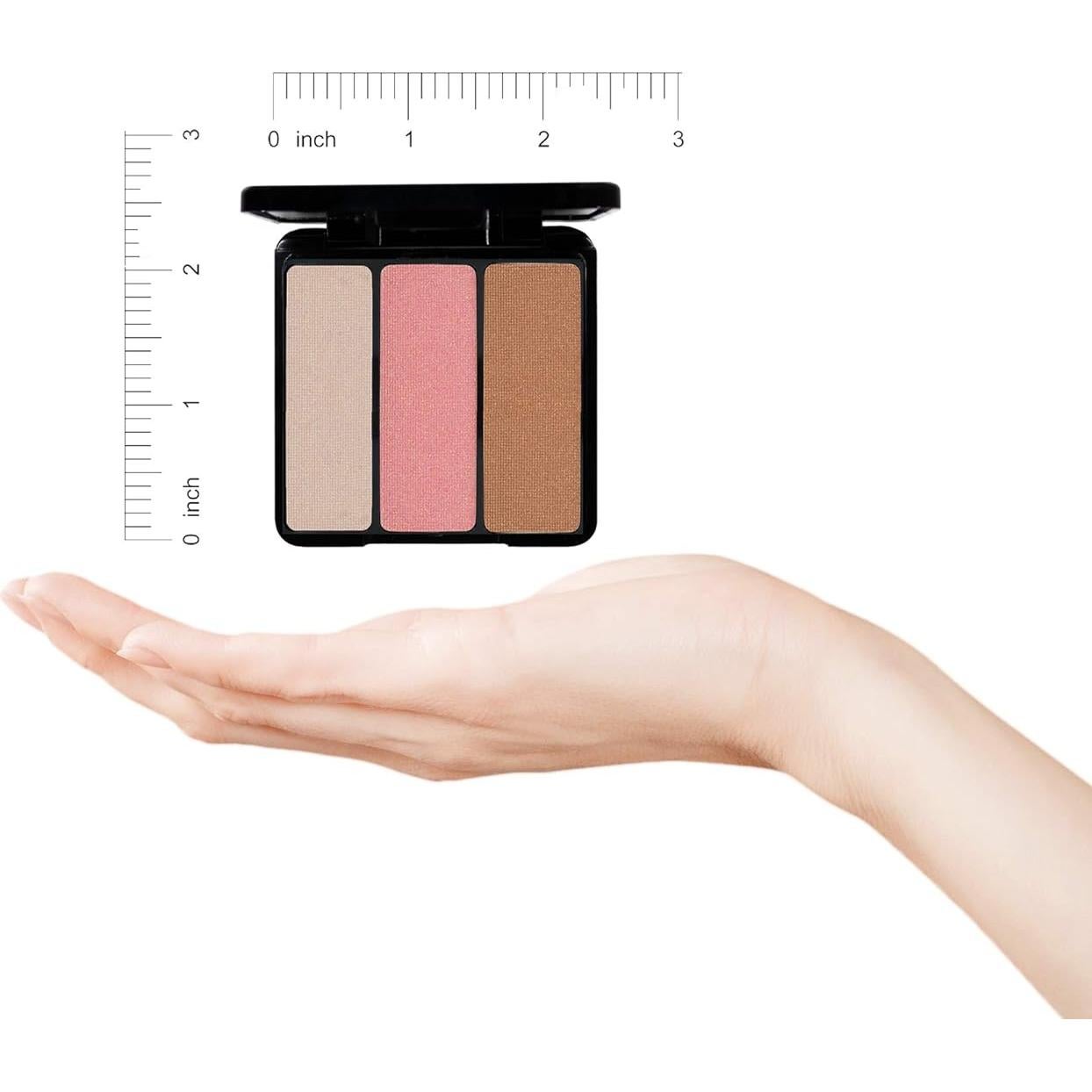 Paleta de Rubor EVE PEARL Blush Trio 9.07g Iluminador