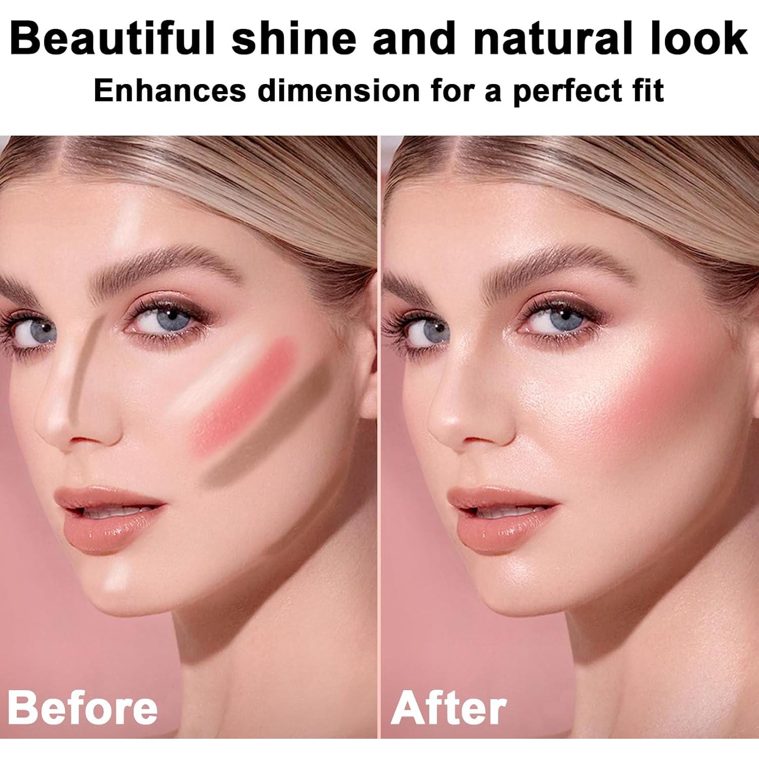 Kit de Maquillaje Stick Contorno Crema LemonSac 3 Piezas