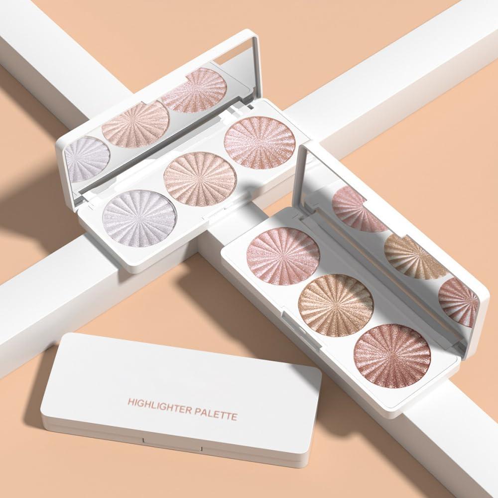 Paleta de Iluminador Brillante DIARIO DE AMY - Trío Radiancia