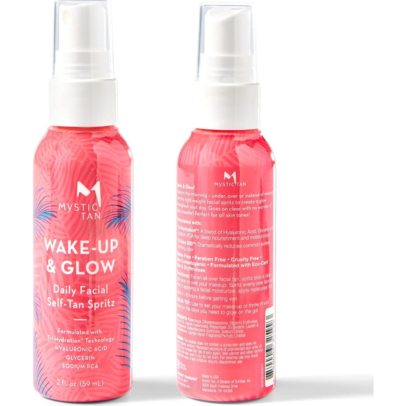 Bruma Facial Autobronceadora Mystic Tan 60 ml - Hidratante