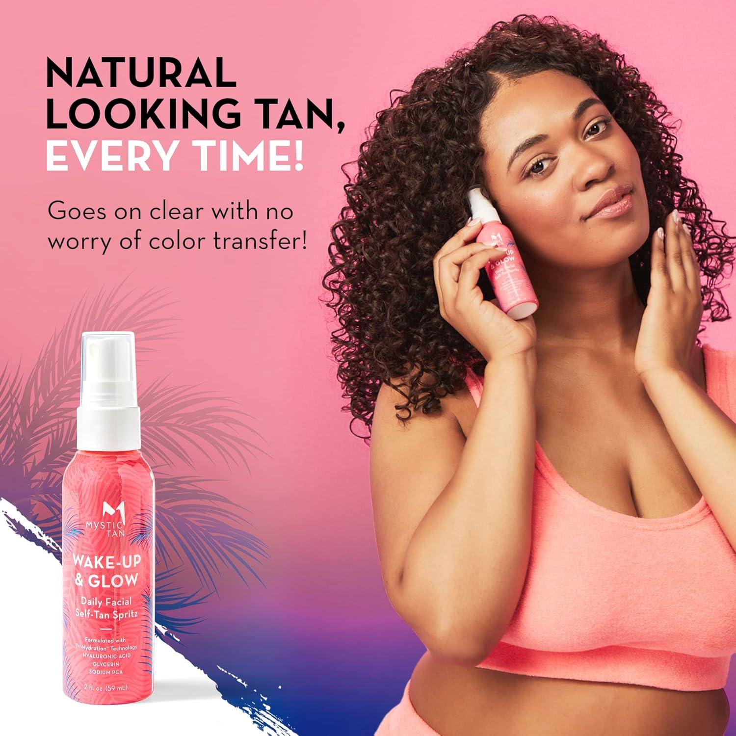 Bruma Facial Autobronceadora Mystic Tan 60 ml - Hidratante