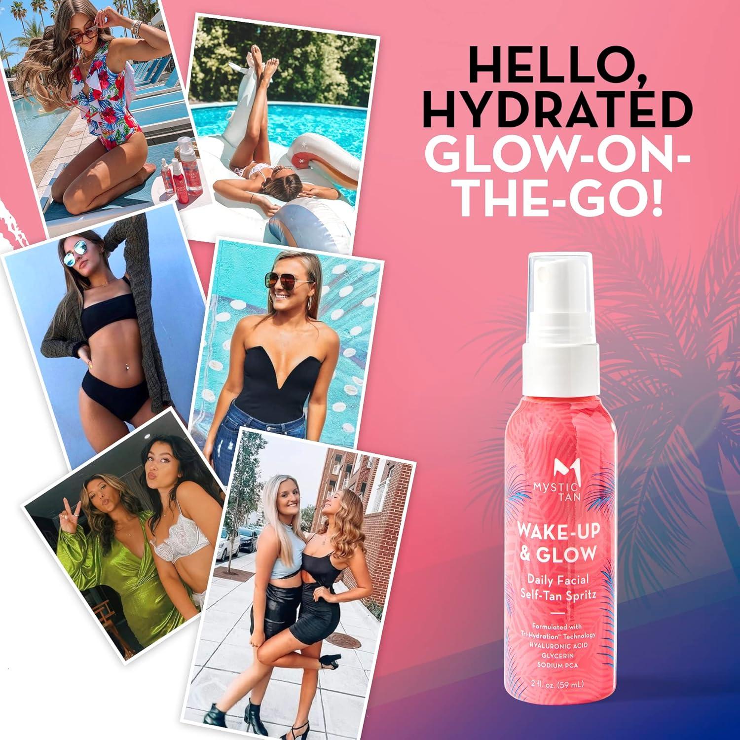 Bruma Facial Autobronceadora Mystic Tan 60 ml - Hidratante