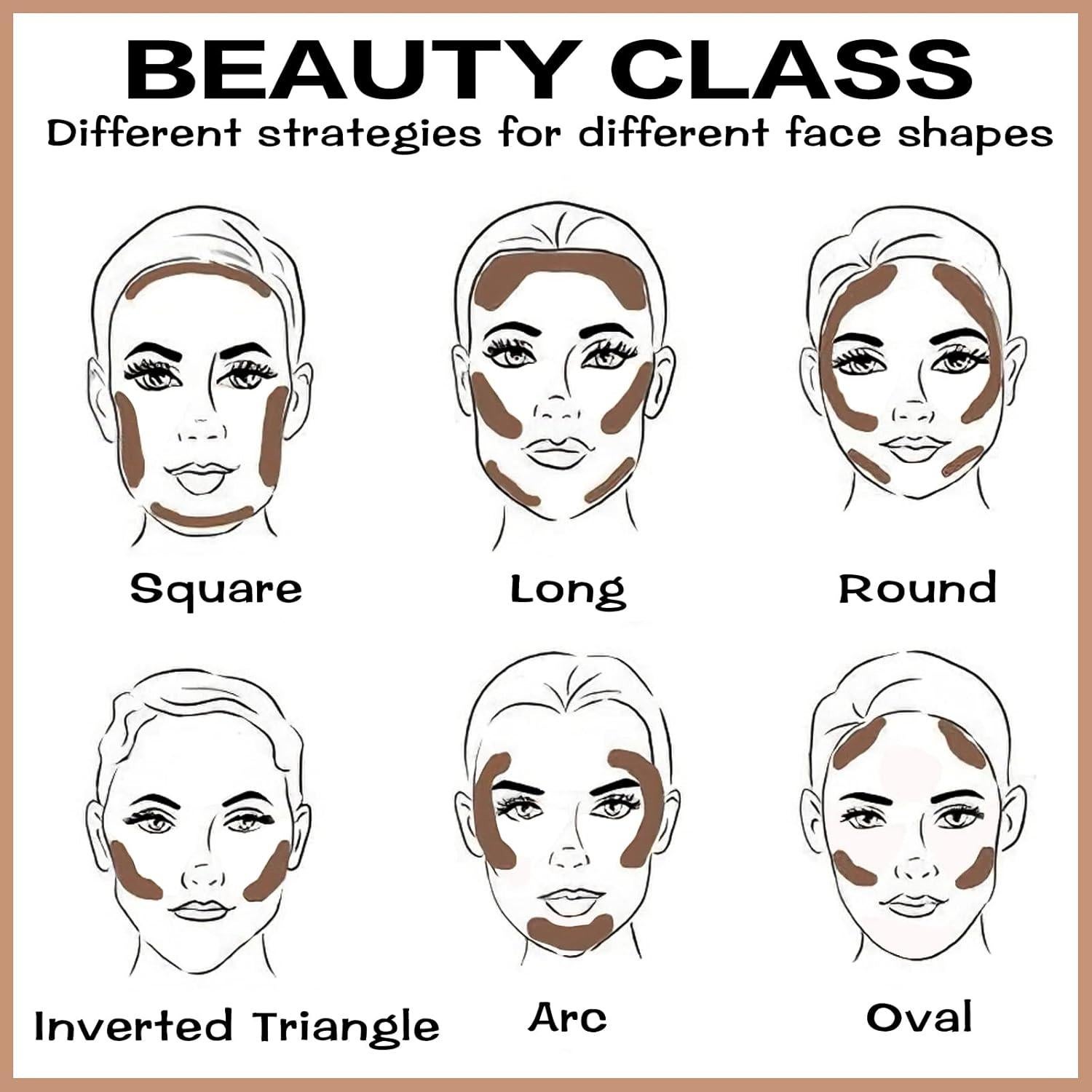 Barra de Contorno FOCALLURE 5.95g Mate Tortilla - Maquillaje Profesional