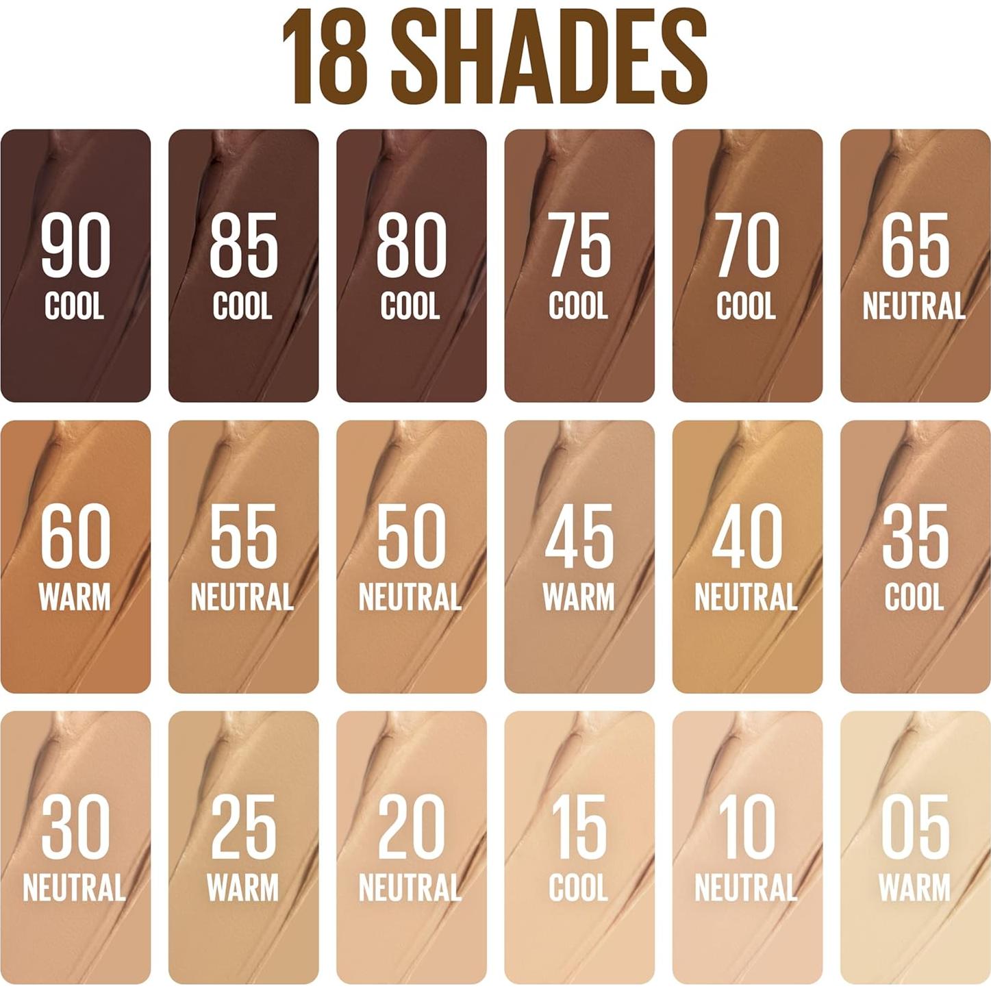 Barra Facial Multiusos Maybelline Lifter Stix 6g - Contorno, Base