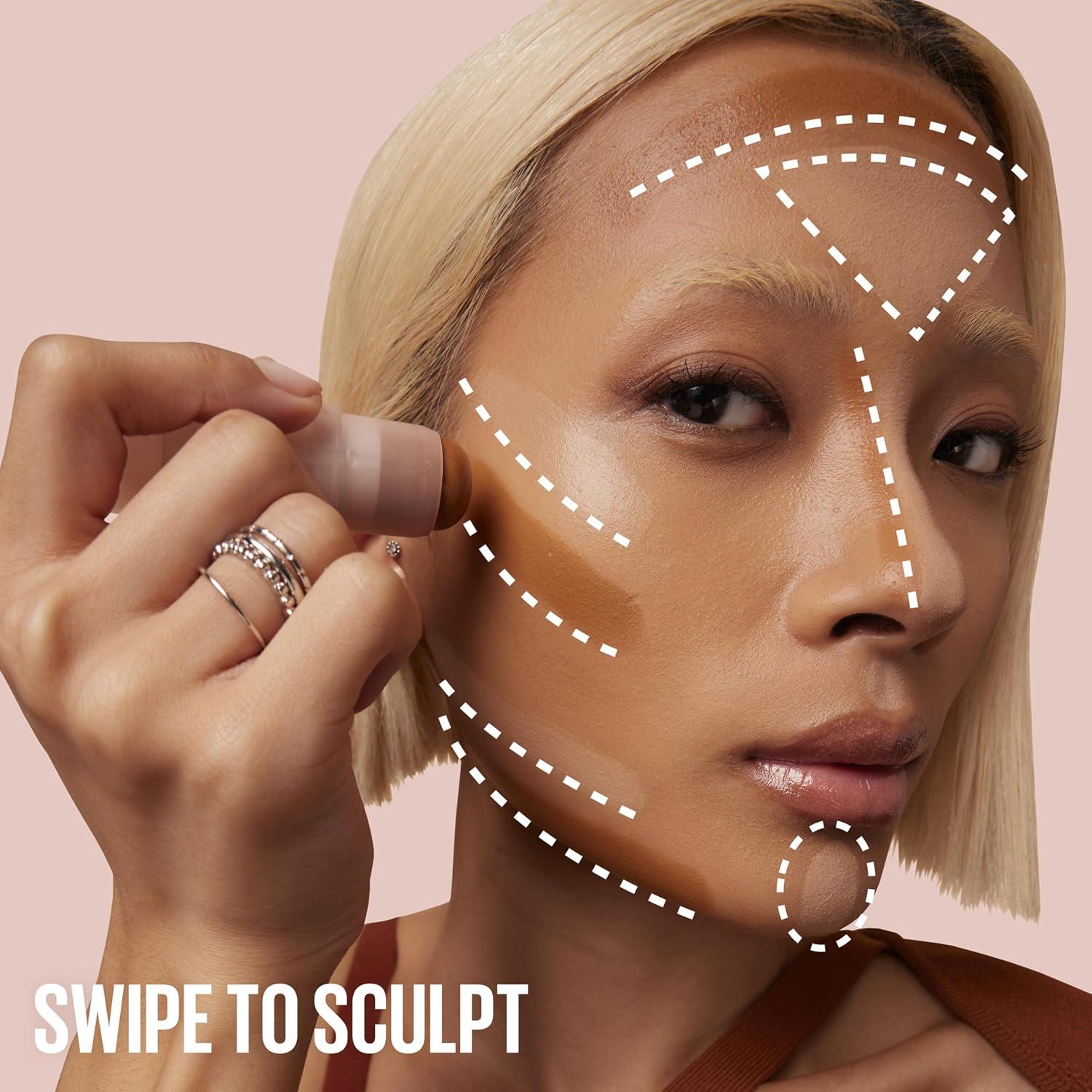 Barra Facial Multiusos Maybelline Lifter Stix 6g - Contorno, Base