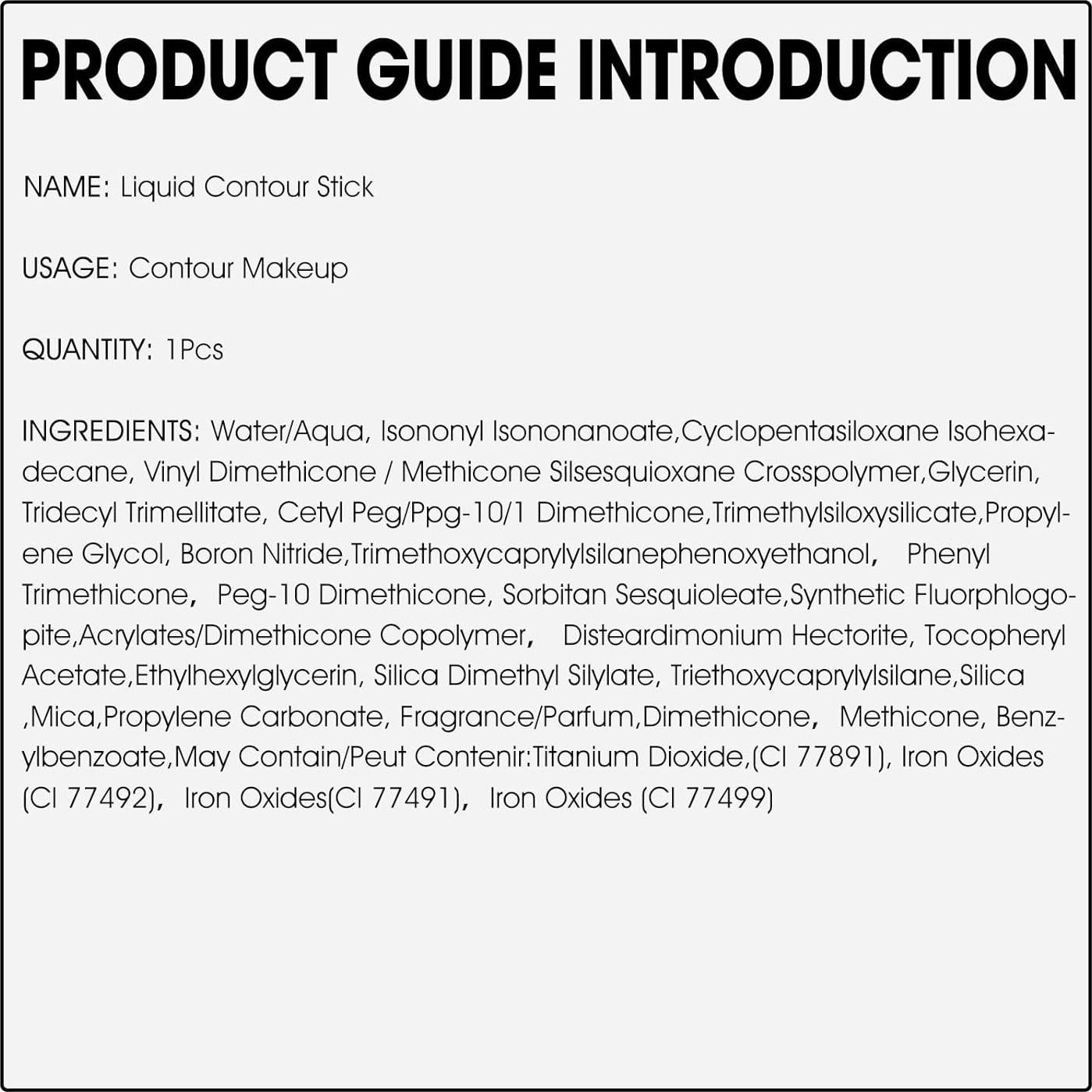 Contorno Líquido BEFIVECOK #03 Oscuro - 5ml, Larga Duración
