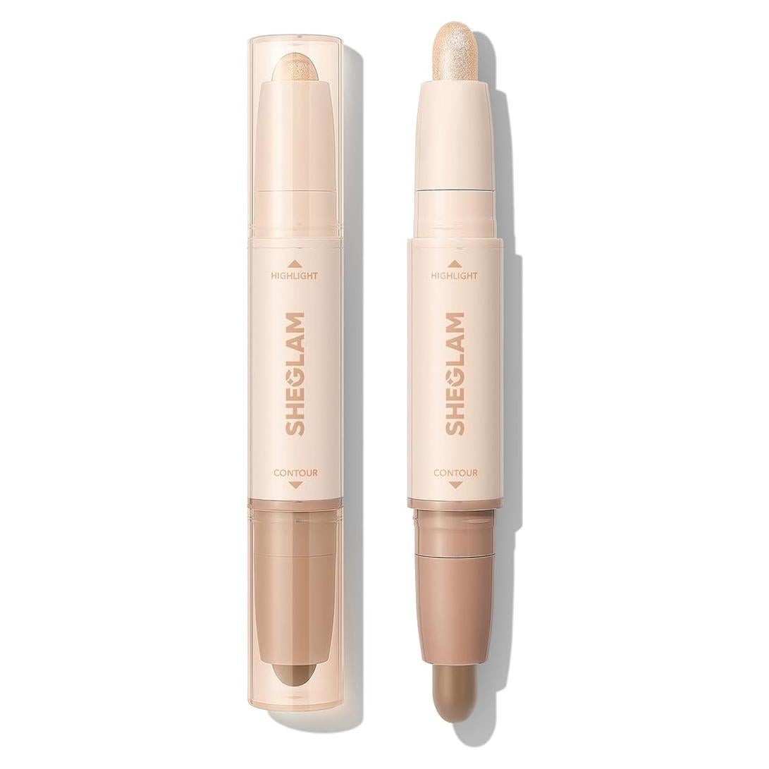 Barra de Contorno y Iluminador SHEGLAM 2-en-1 Crema