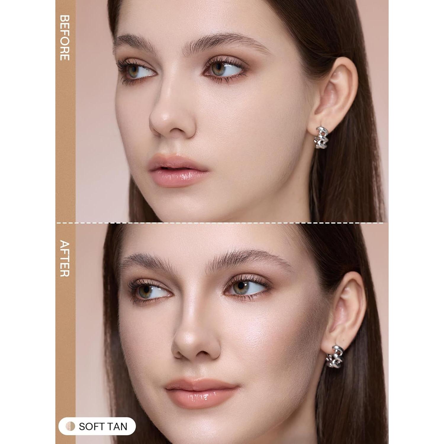 Barra de Contorno y Iluminador SHEGLAM 2-en-1 Crema