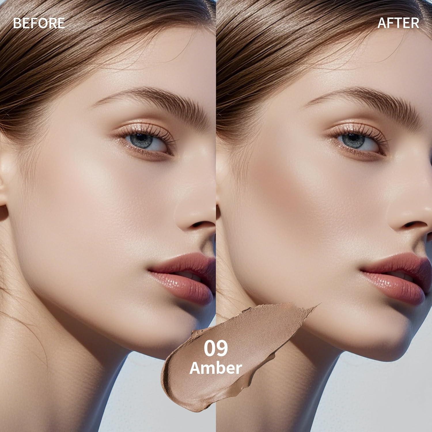 Stick de Contorno Crema QIC 09 Ámbar Textura Suave 32g