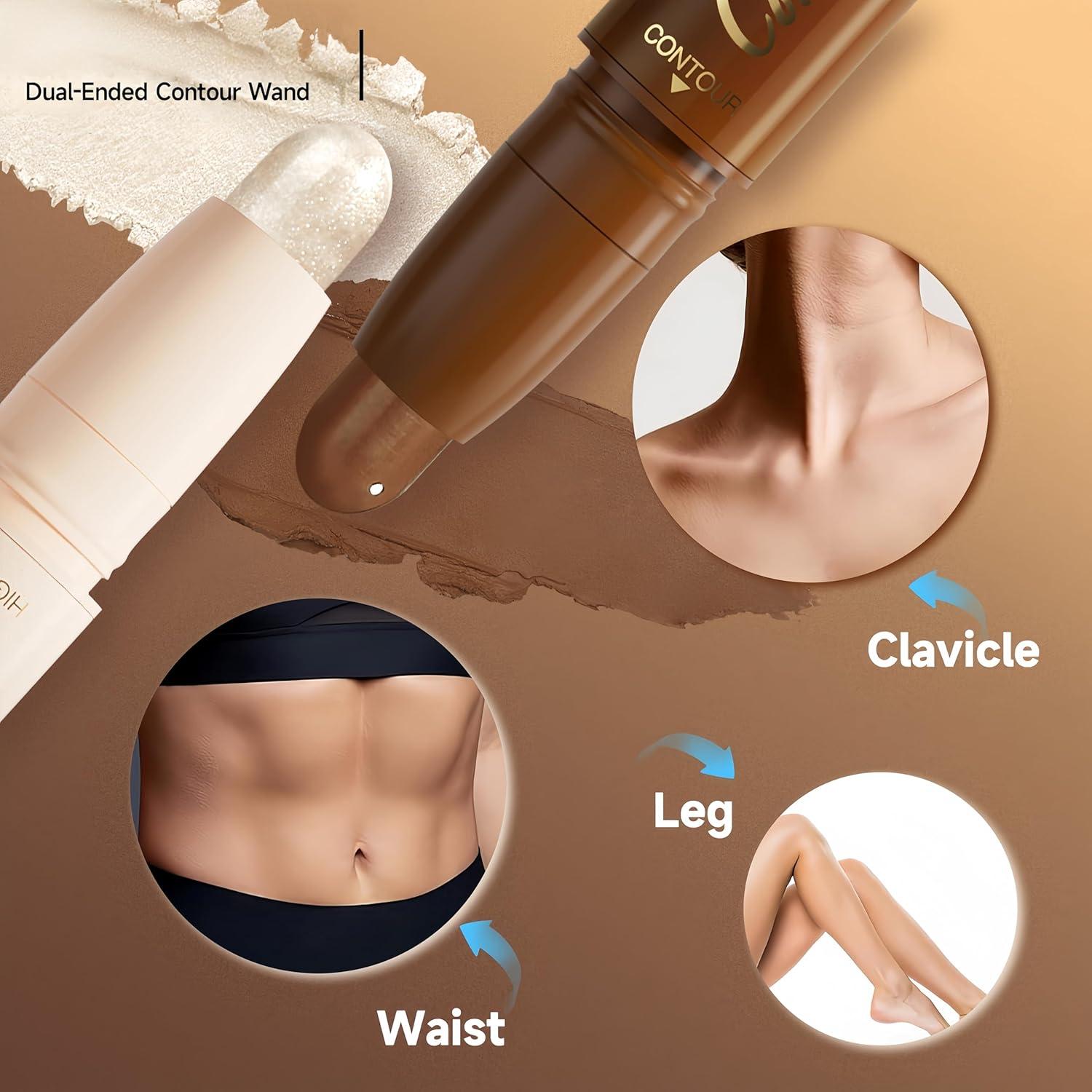 Barra Iluminadora 2 en 1 MAEPEOR Crema Bronceadora 30g