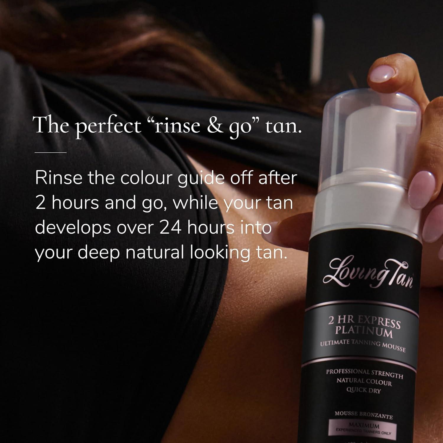 Autobronceador Loving Tan Platinum 2 HR Mousse 97 ml