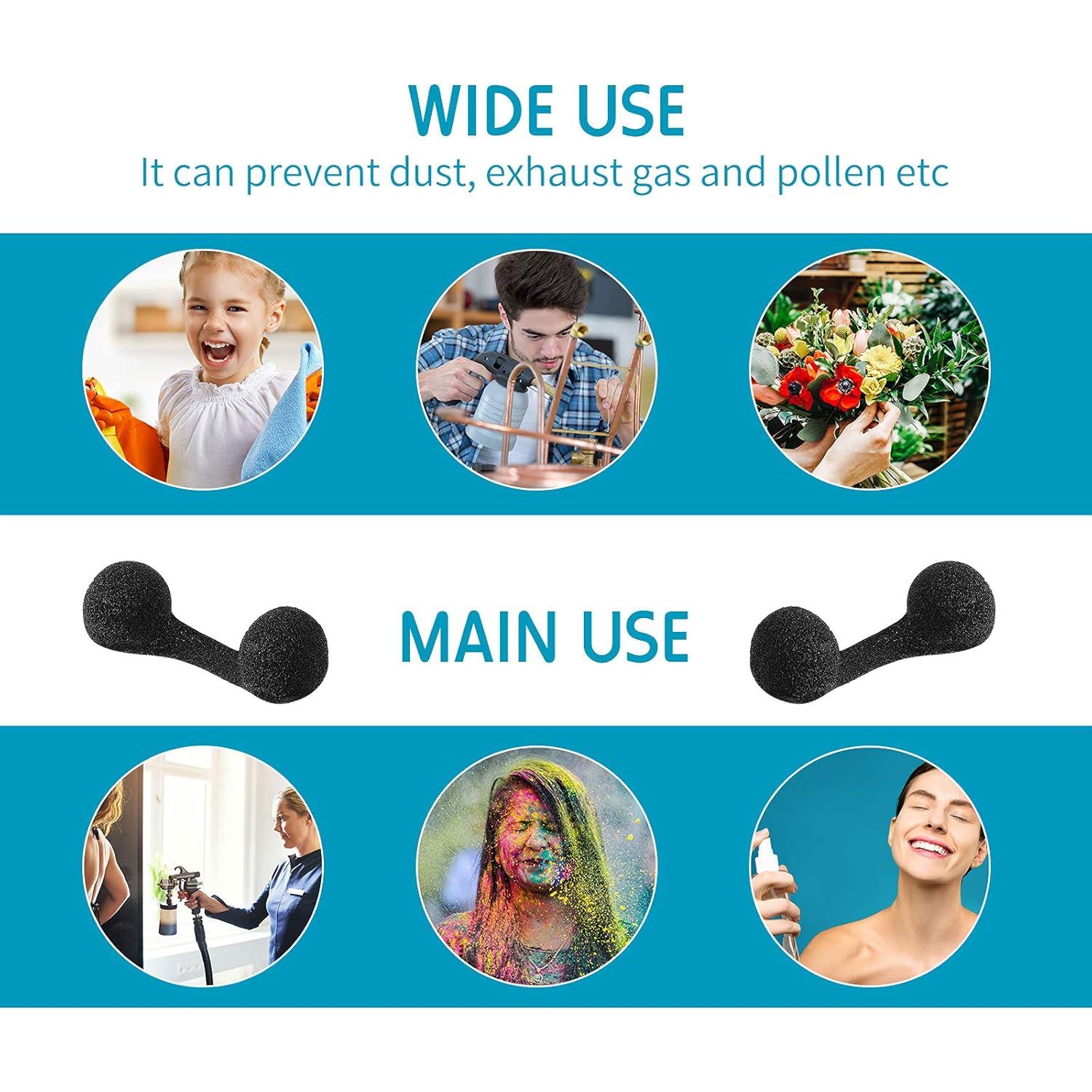 30 Filtros Nasales Desechables Nuanchu para Spray Bronceado