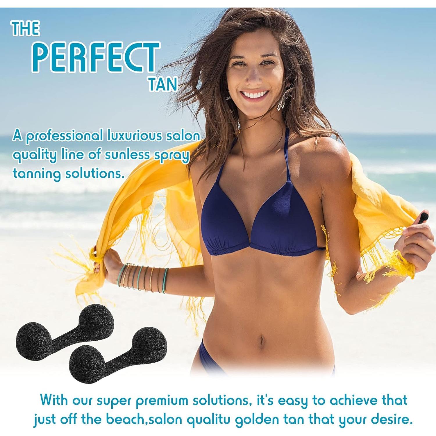 30 Filtros Nasales Desechables Nuanchu para Spray Bronceado