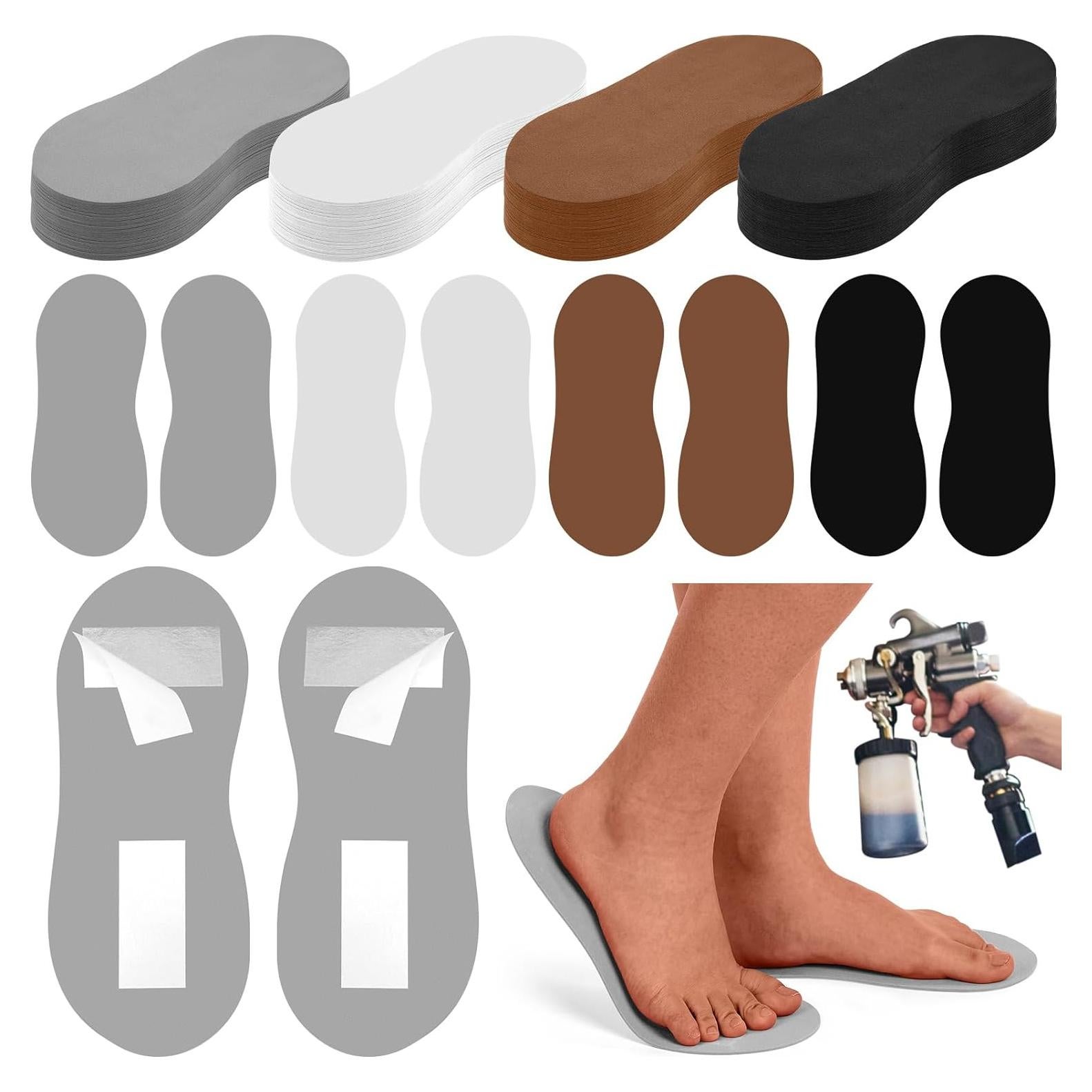 Almohadillas Desechables para Pies Bronceado Suhine 40 Pares