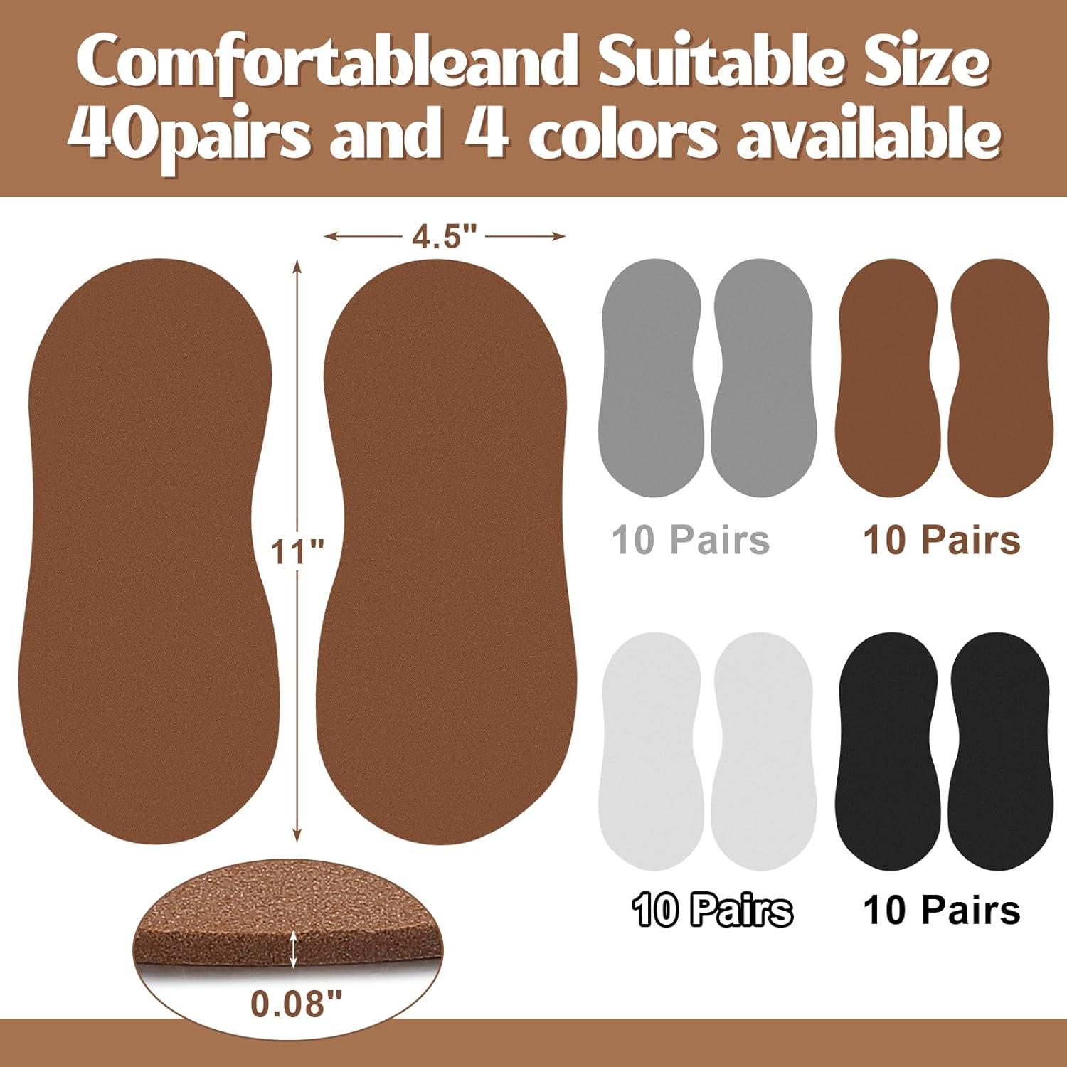 Almohadillas Desechables para Pies Bronceado Suhine 40 Pares