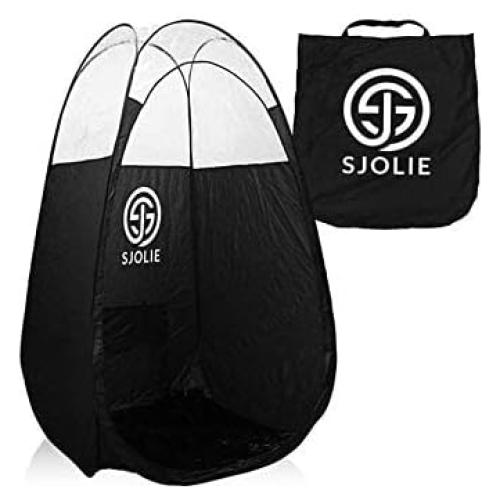 Carpa de Bronceado SJOLIE Sunless XL Negra - 243.84x121.92 cm