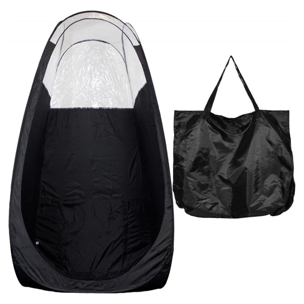 Carpa de Bronceado en Spray Pop Up MaxiMist Negra 1.98m