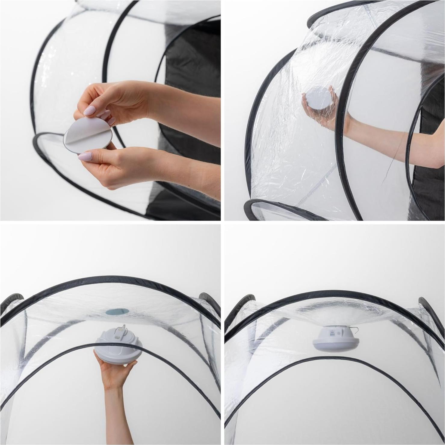 Luz LED Recargable para Carpa de Bronceado Naked Sun