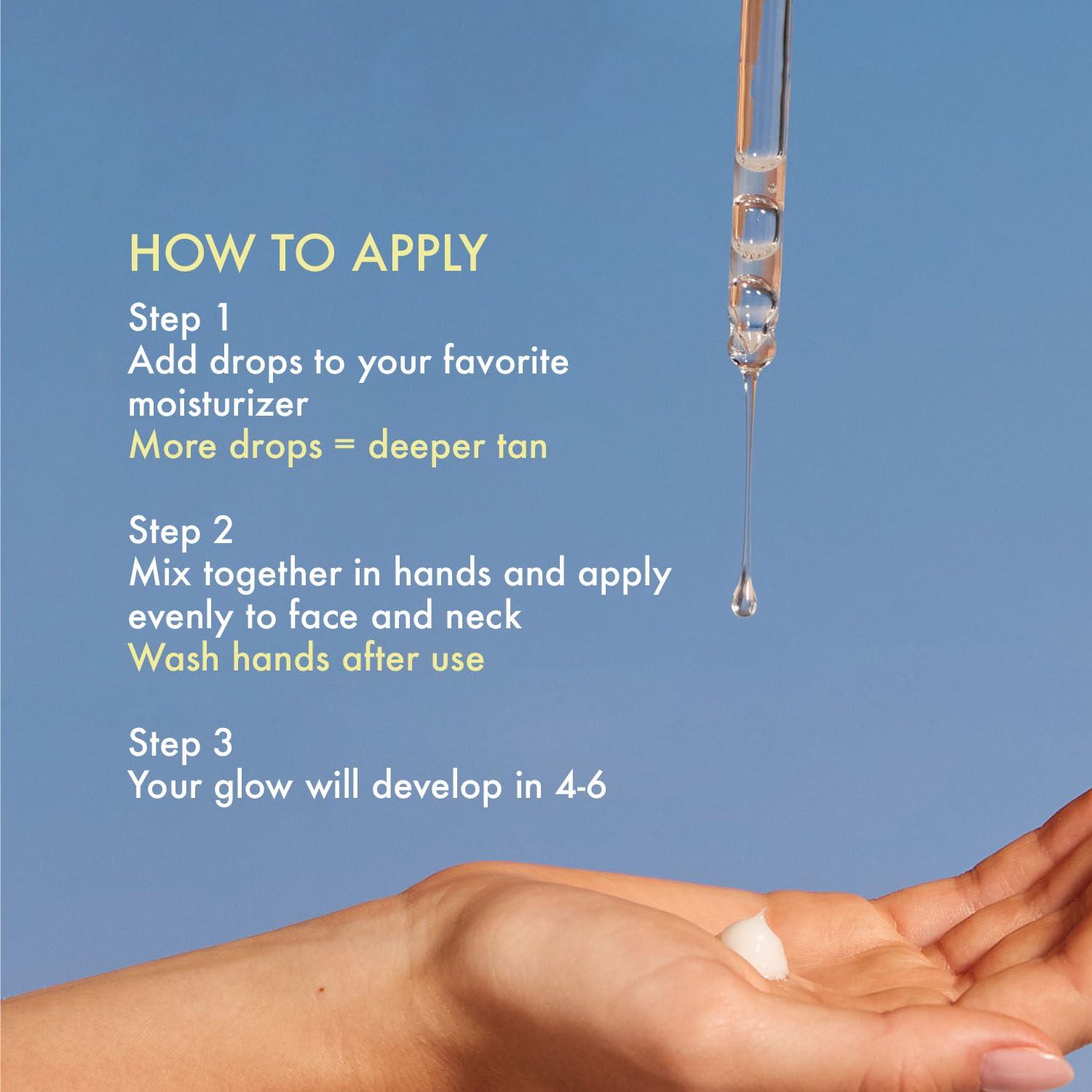 Gotas Faciales Bronceado Natural Isla del Paraíso 40ml