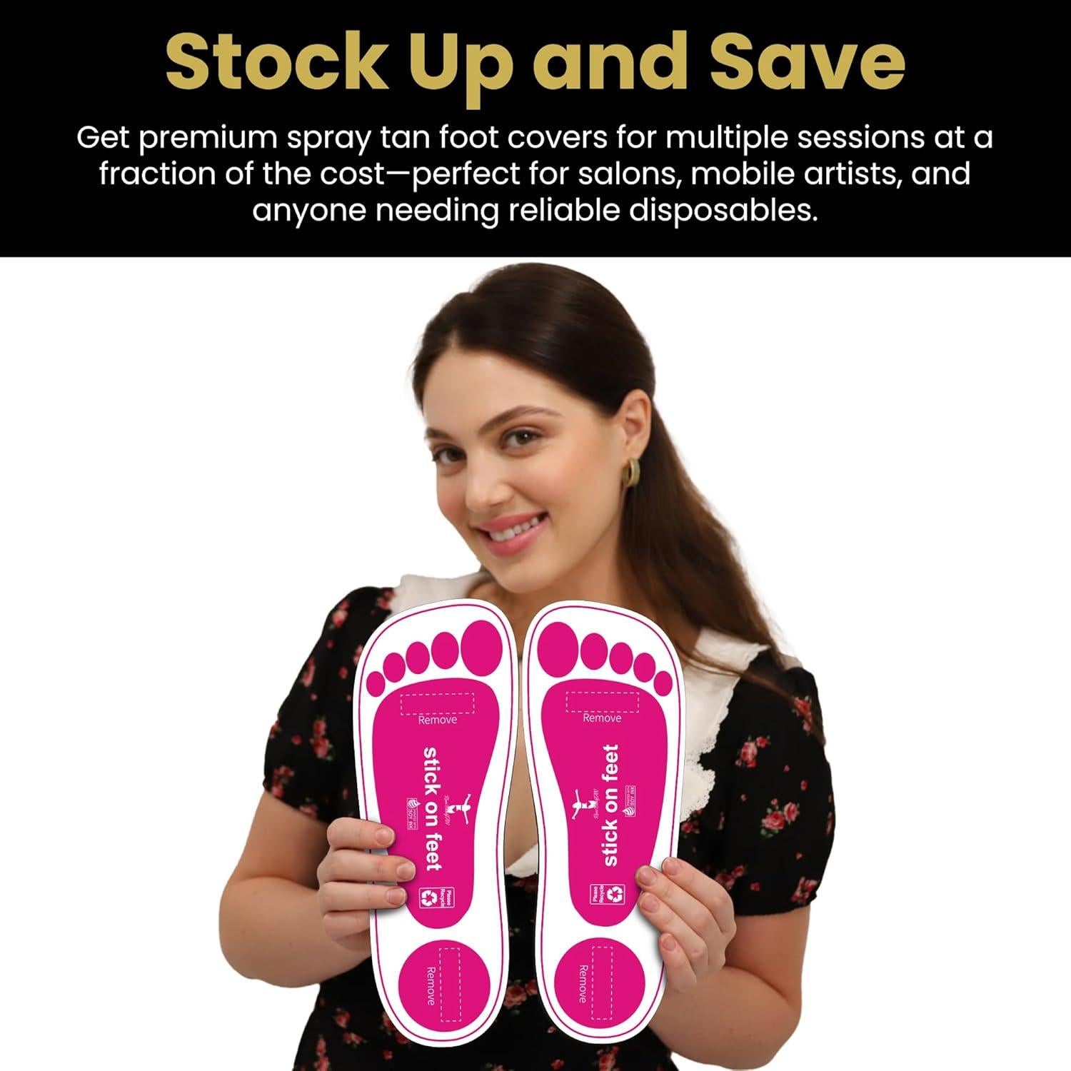 Almohadillas Desechables para Pies Reneebeautytan - 25 Pares