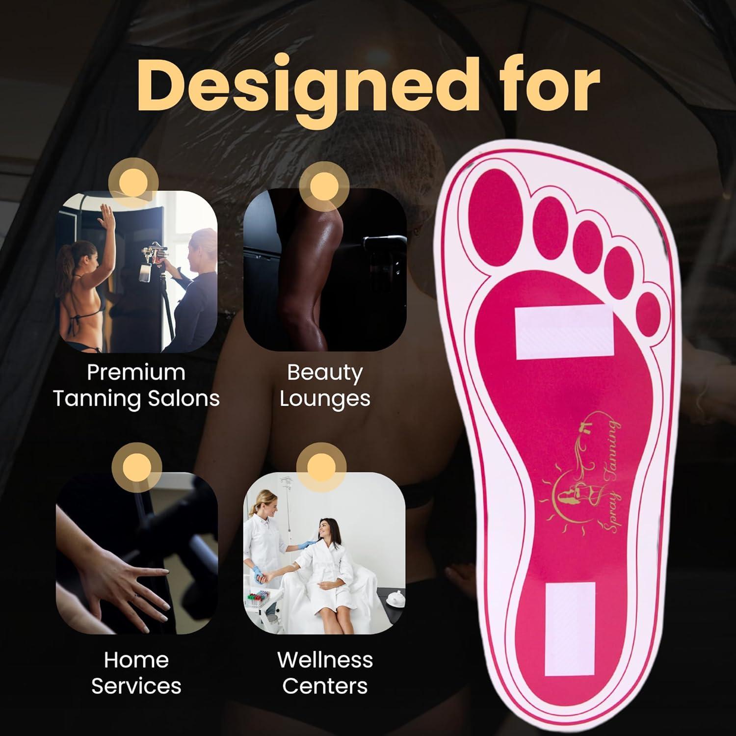 60 Pares Almohadillas Desechables Bronceado HeeStar Rosa 27.7cm