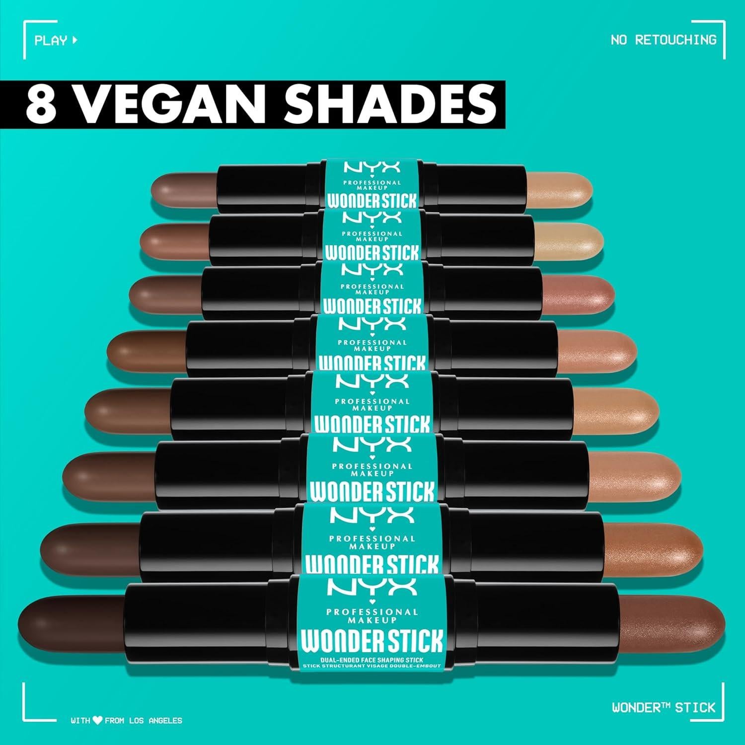 Stick de Contorno Facial NYX Wonder Stick Claro Medio 20g