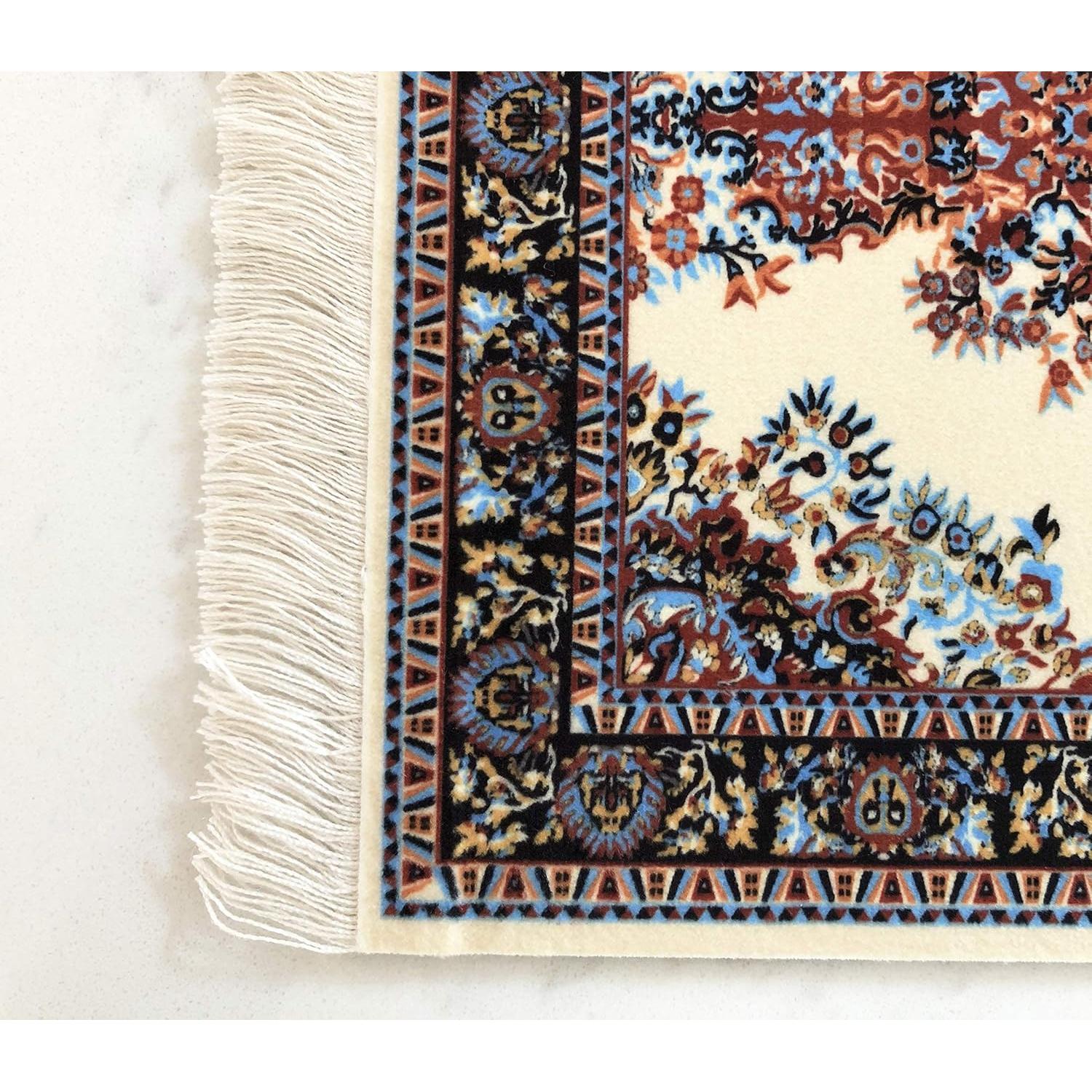 Juego de 4 Alfombras Miniatura Inusitus 15x10 cm Decorativas