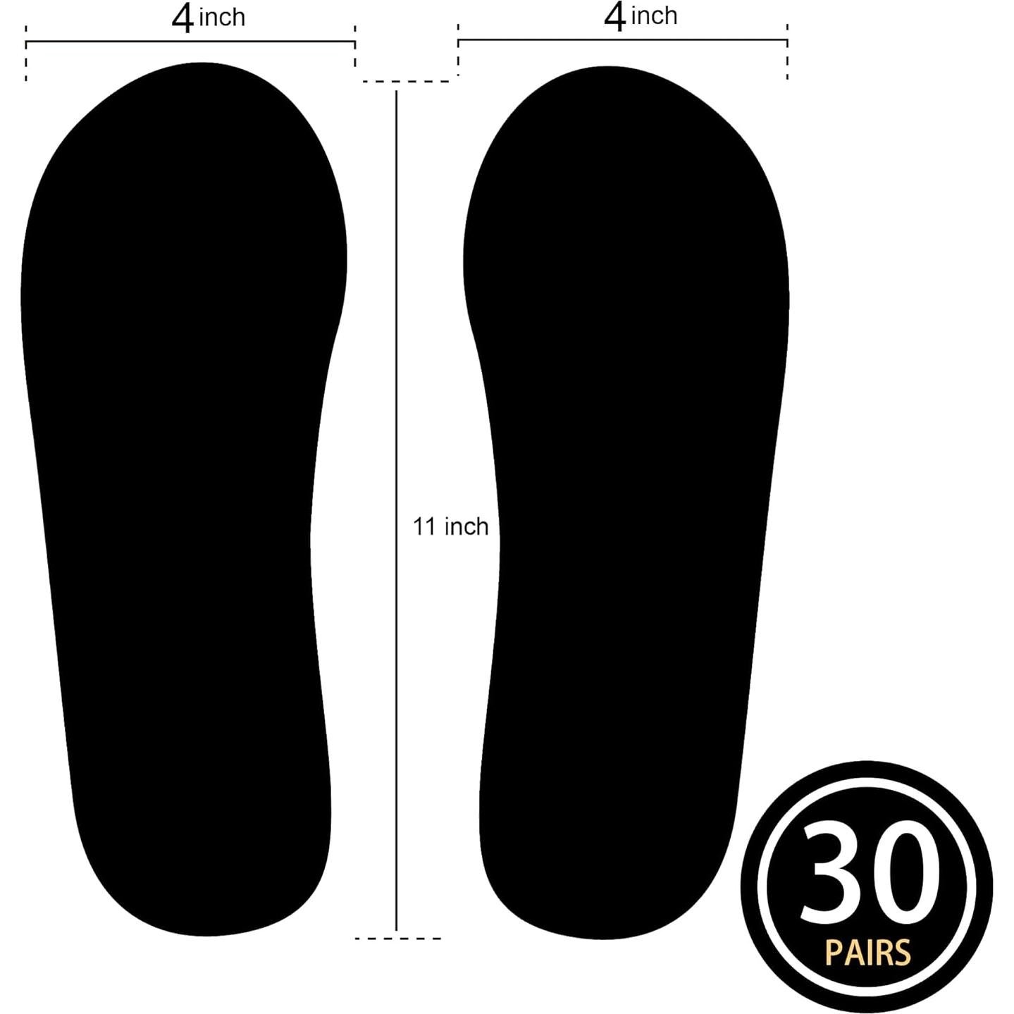 30 Pares Almohadillas Desechables KOBBTAN para Bronceado en Spray