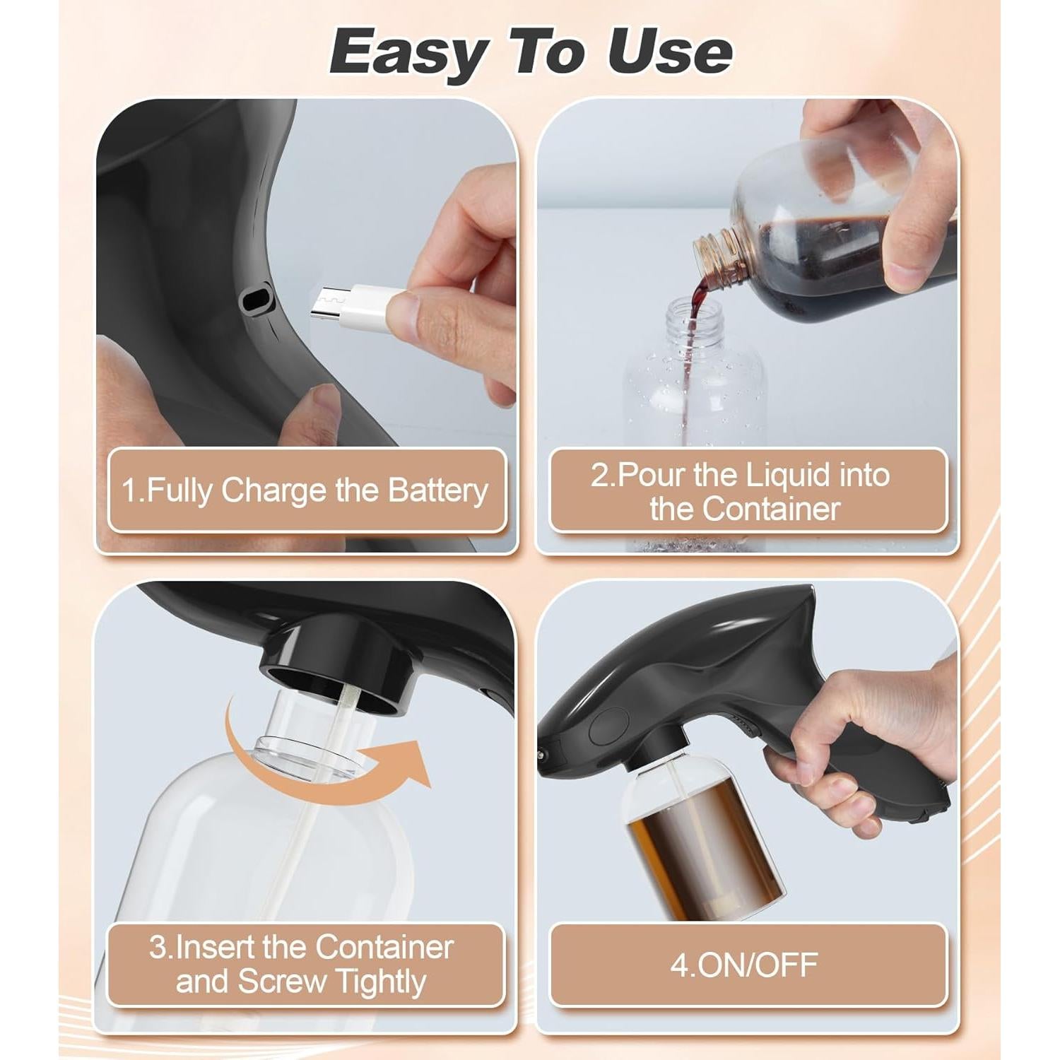 Máquina de Bronceado en Spray Rupuqira Portátil 280ml