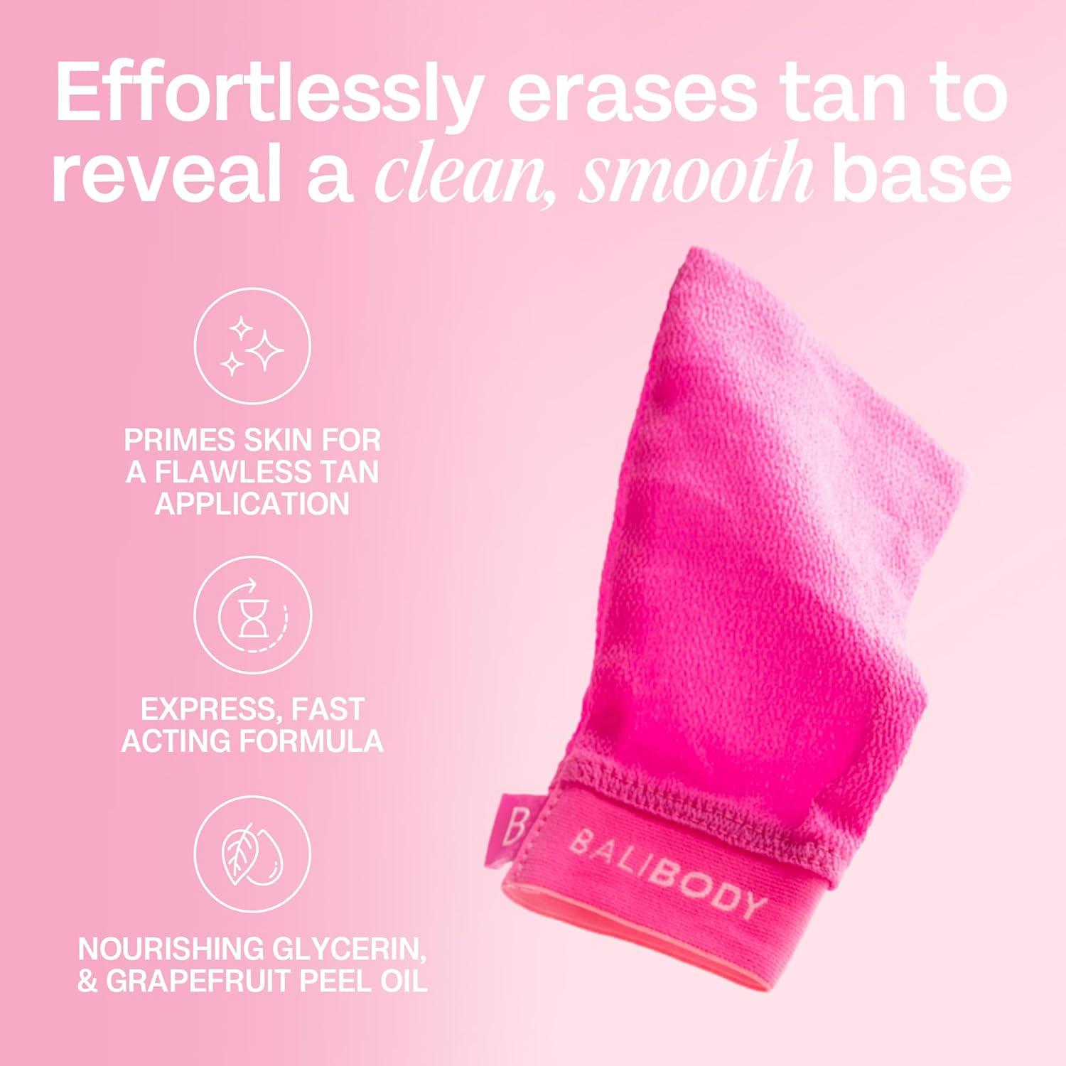 Mitón Exfoliante Rosa Bali Body | Removedor de Bronceado Reutilizable