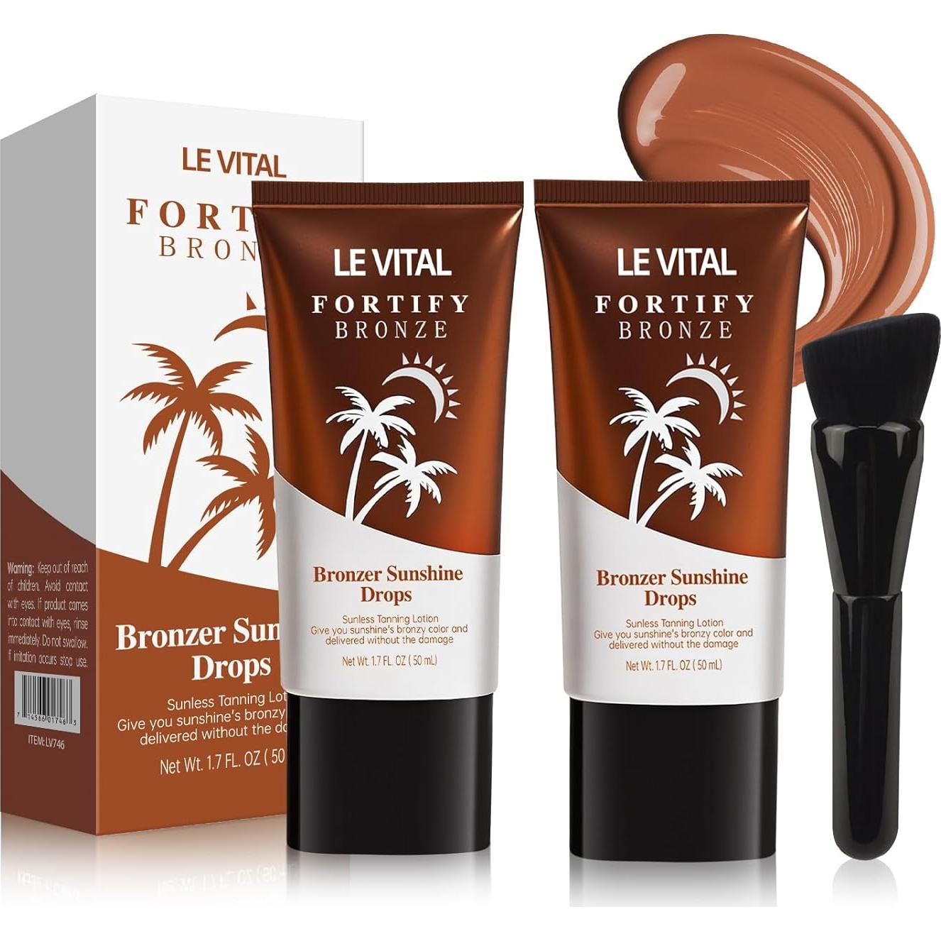 Le Vital Gel Autobronceador Instantáneo 48g - Brillo Natural