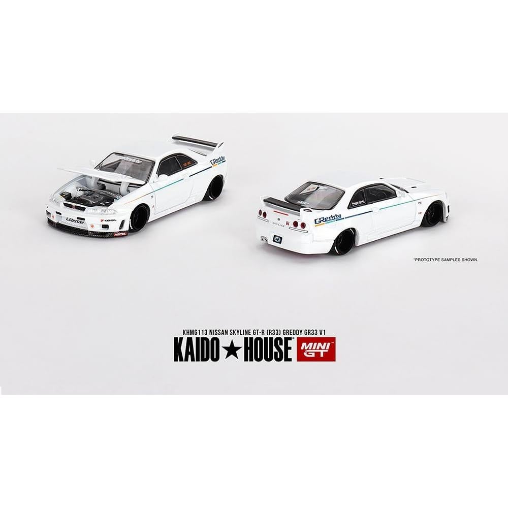 Coche a Escala 1/64 Nissan Skyline GT-R R33 Truescale