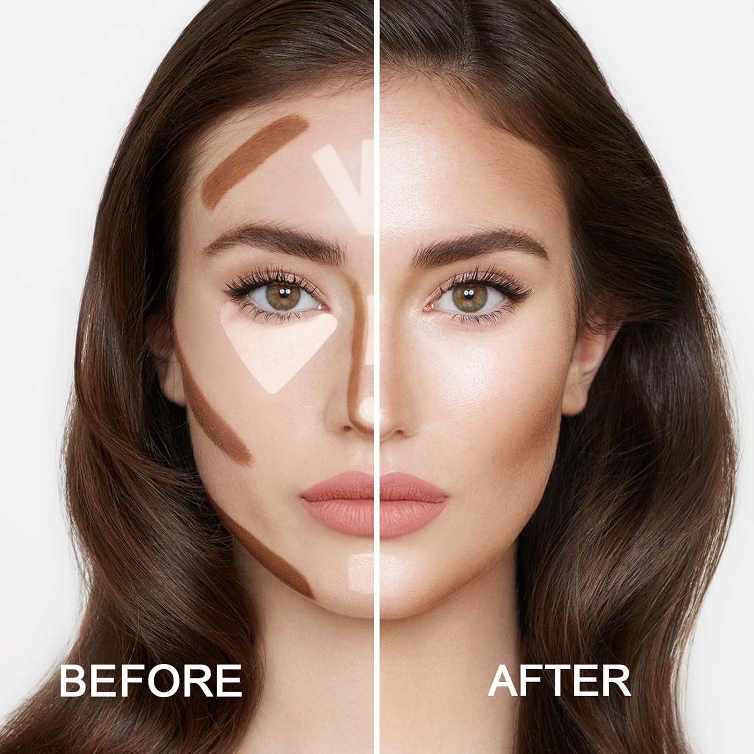 Palitos de Contorno e Iluminador 2-en-1 Shenzhenshi 5.1g