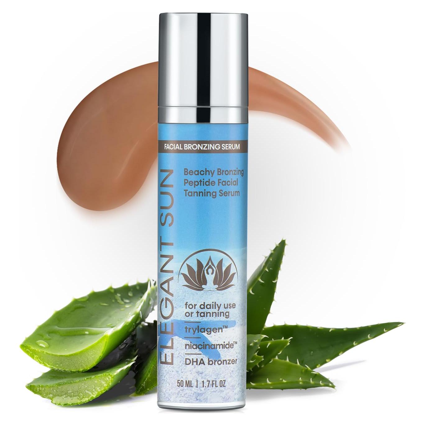 Suero Facial Bronceador DHA Elegant Sun 50 ml - Hidratante Diario