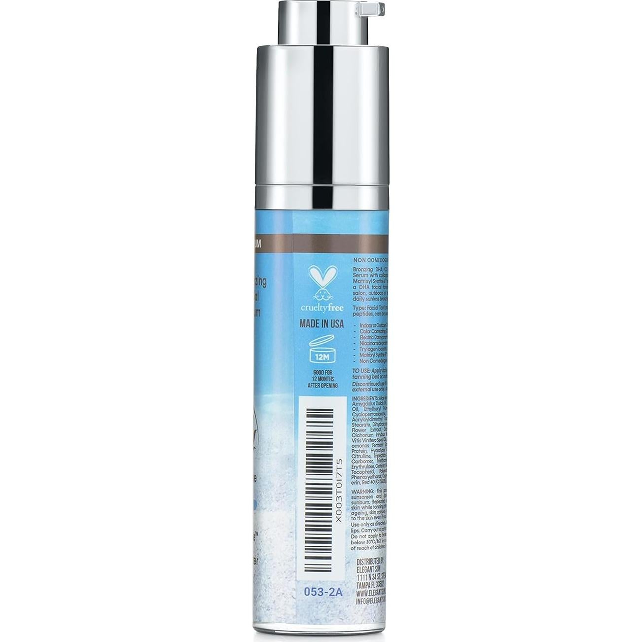 Suero Facial Bronceador DHA Elegant Sun 50 ml - Hidratante Diario