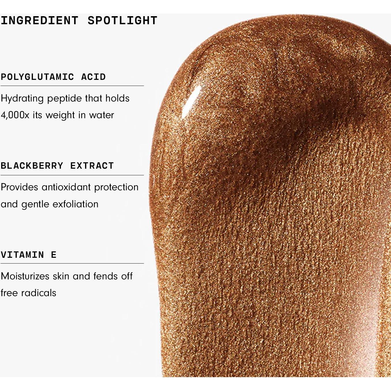 Gotas Iluminadoras Bronceadoras VERSED 29.57 ml - Brillo Dorado