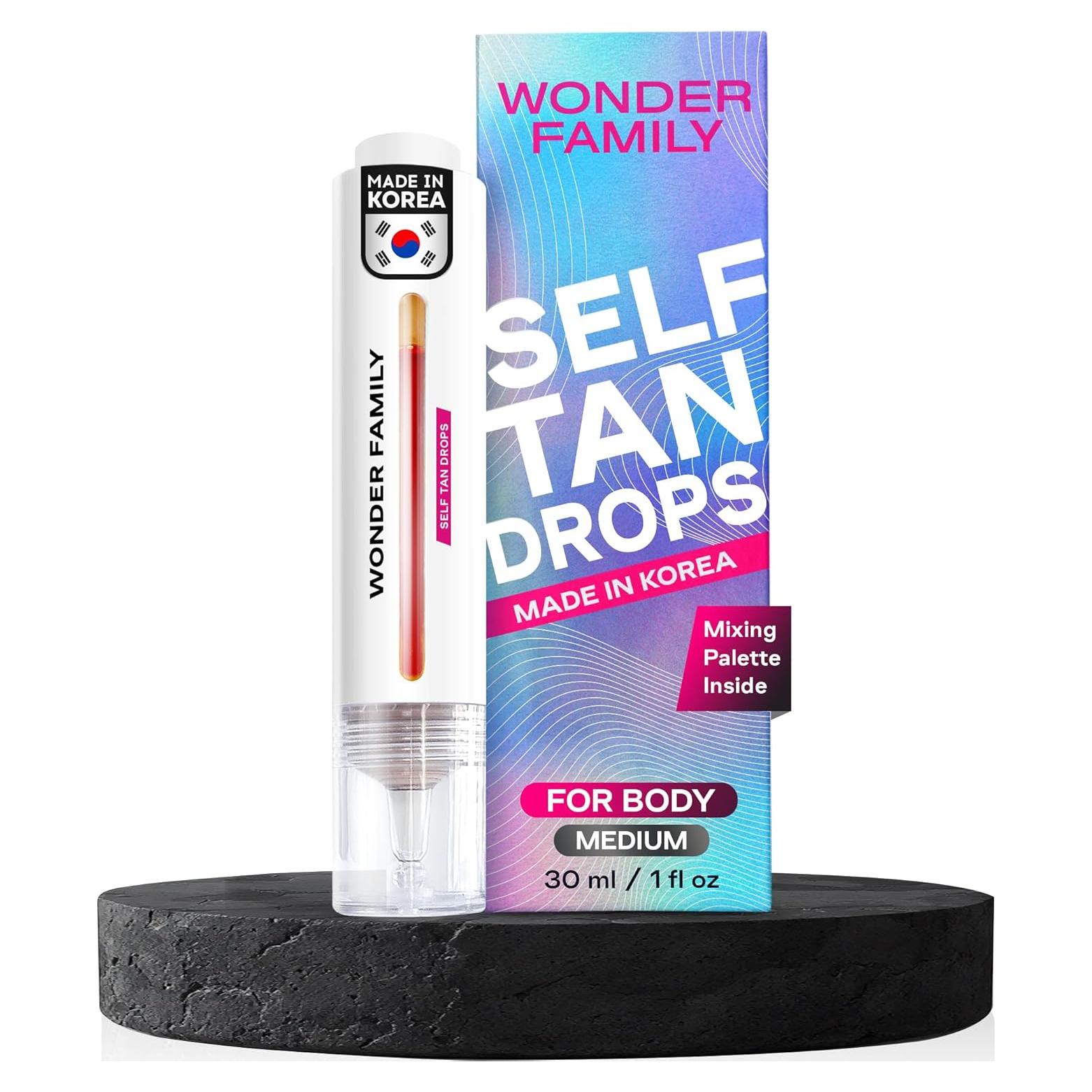 Gotas bronceadoras autoadhesivas Wonder Family 191g