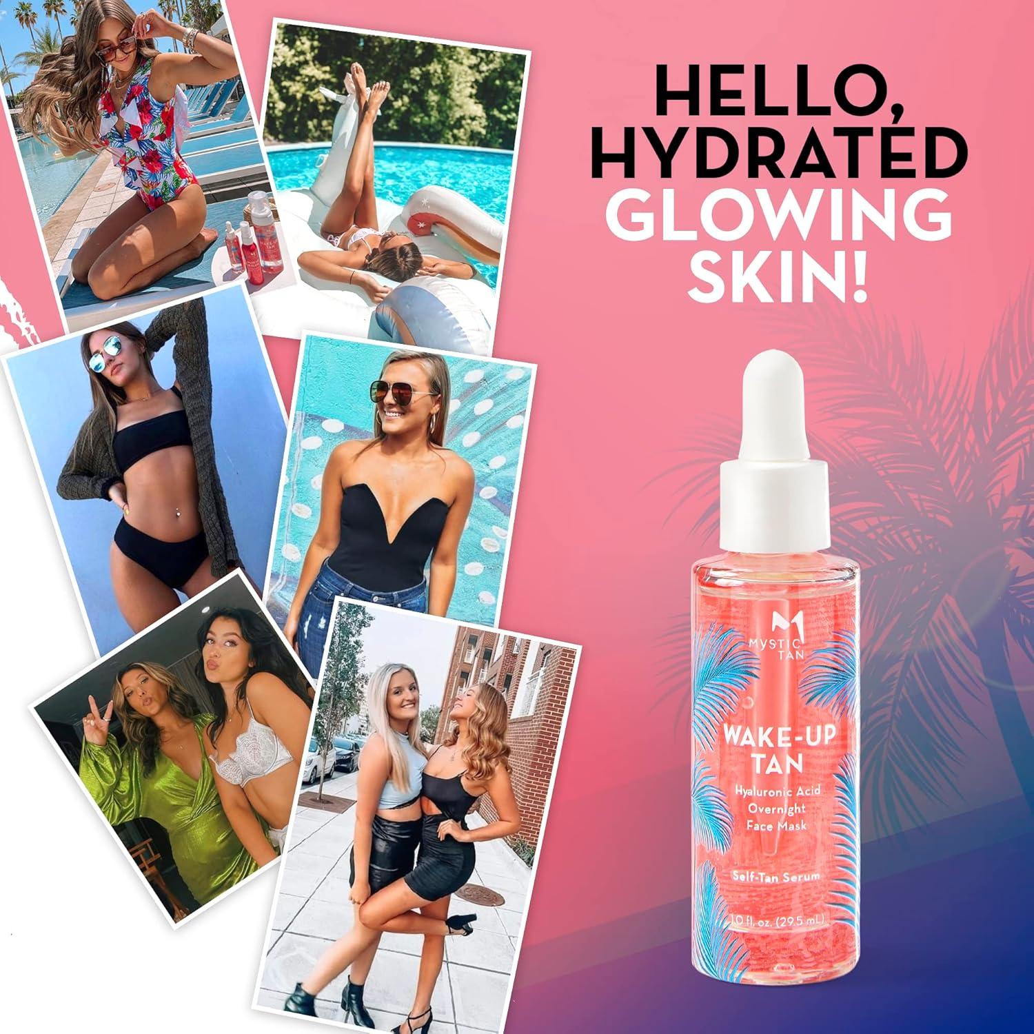 Suero Autobronceador Mystic Tan 29.5 ml con Ácido Hialurónico