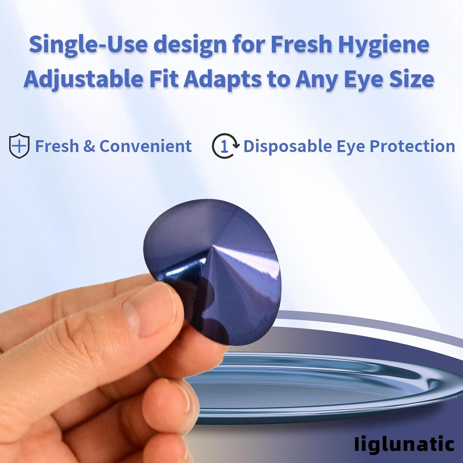 Gafas de bronceado desechables Iiglunatic - 100 piezas UV