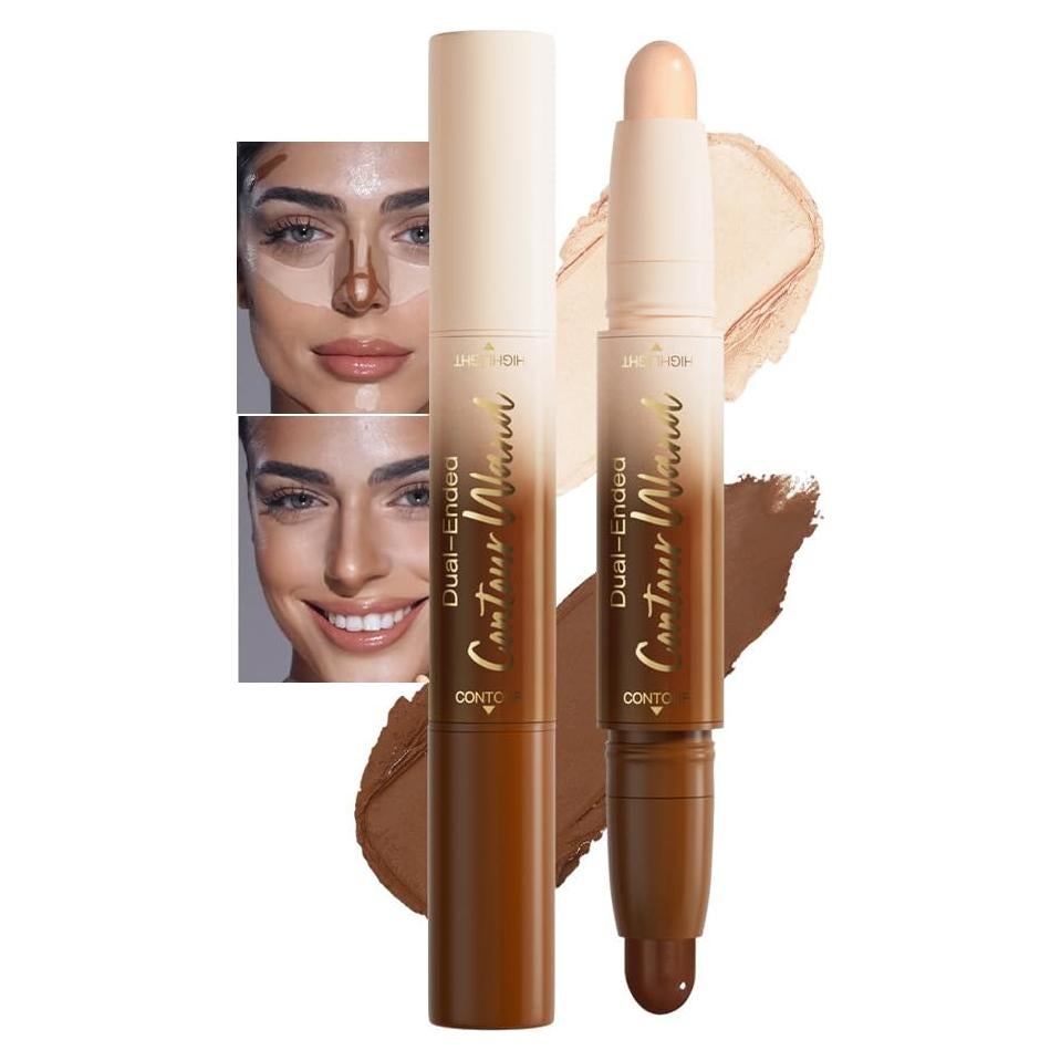 Barra de Contorno e Iluminador 2 en 1 IATMOMOD Nude Beige