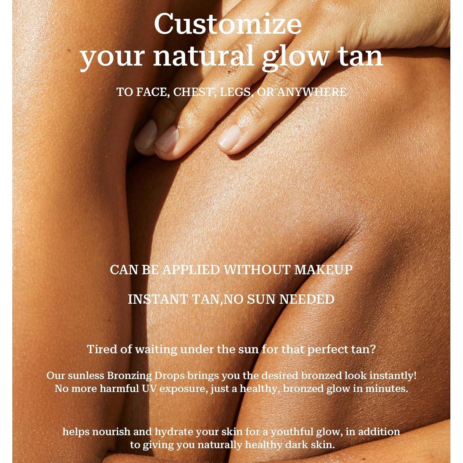 Gotas Bronceadoras SWETIYOU 30ml - Brillo Natural para Piel