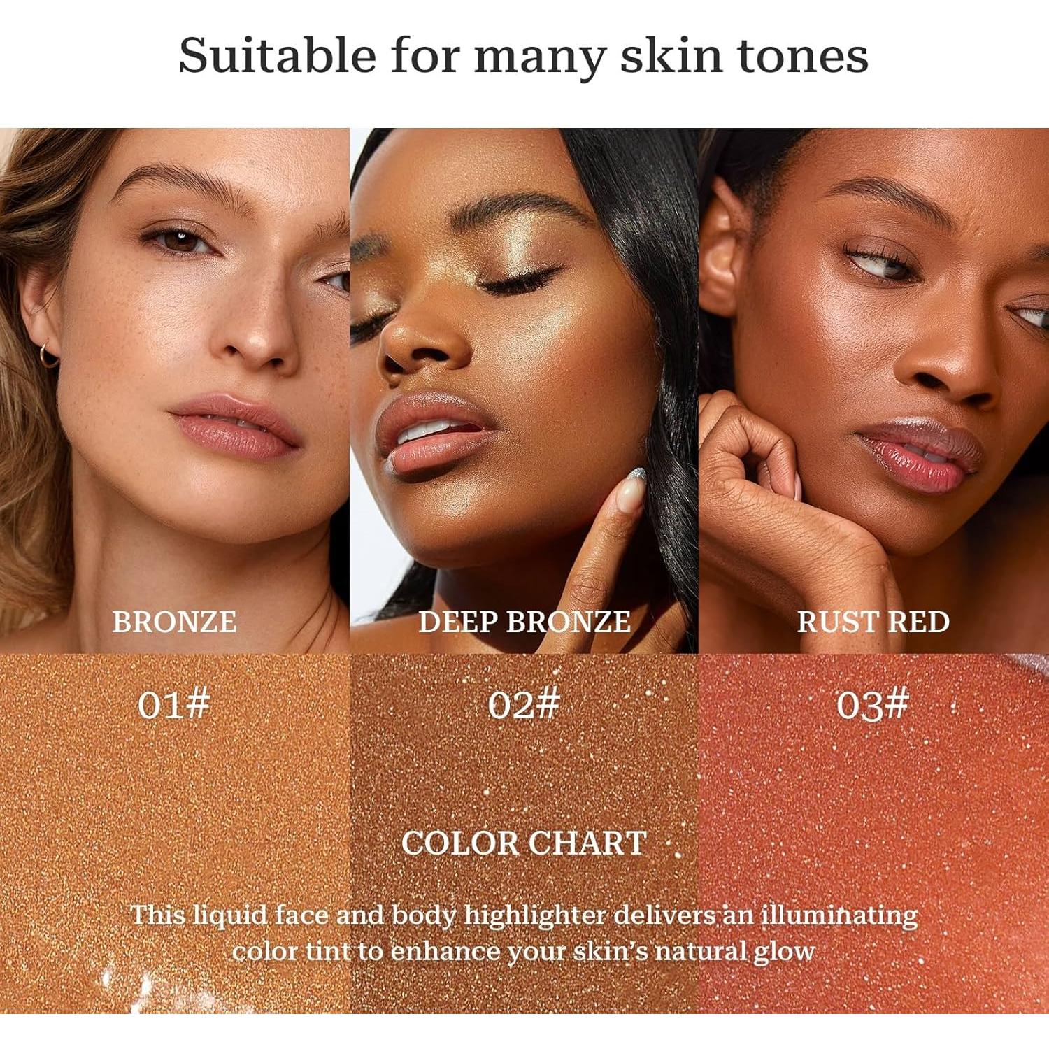 Gotas Bronceadoras SWETIYOU 30ml - Brillo Natural para Piel