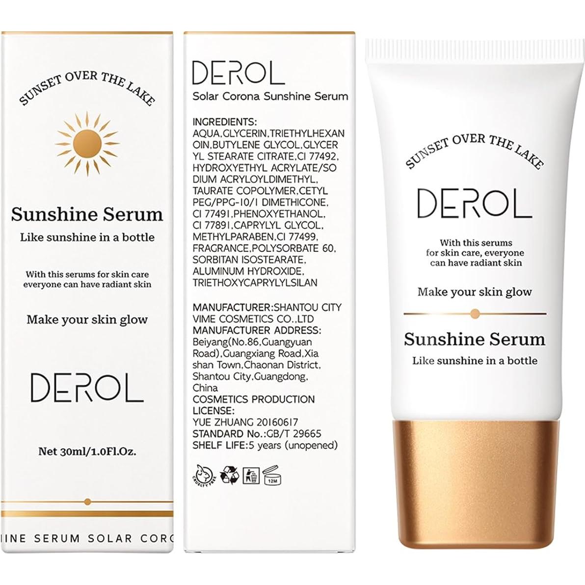 Gotas Bronceadoras SWETIYOU 30ml - Brillo Natural para Piel