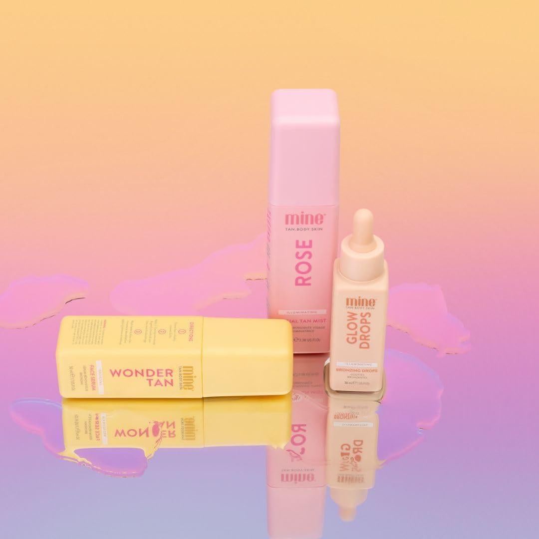 MineTan Suero Facial Autobronceador 125g - Bronceado Oscuro