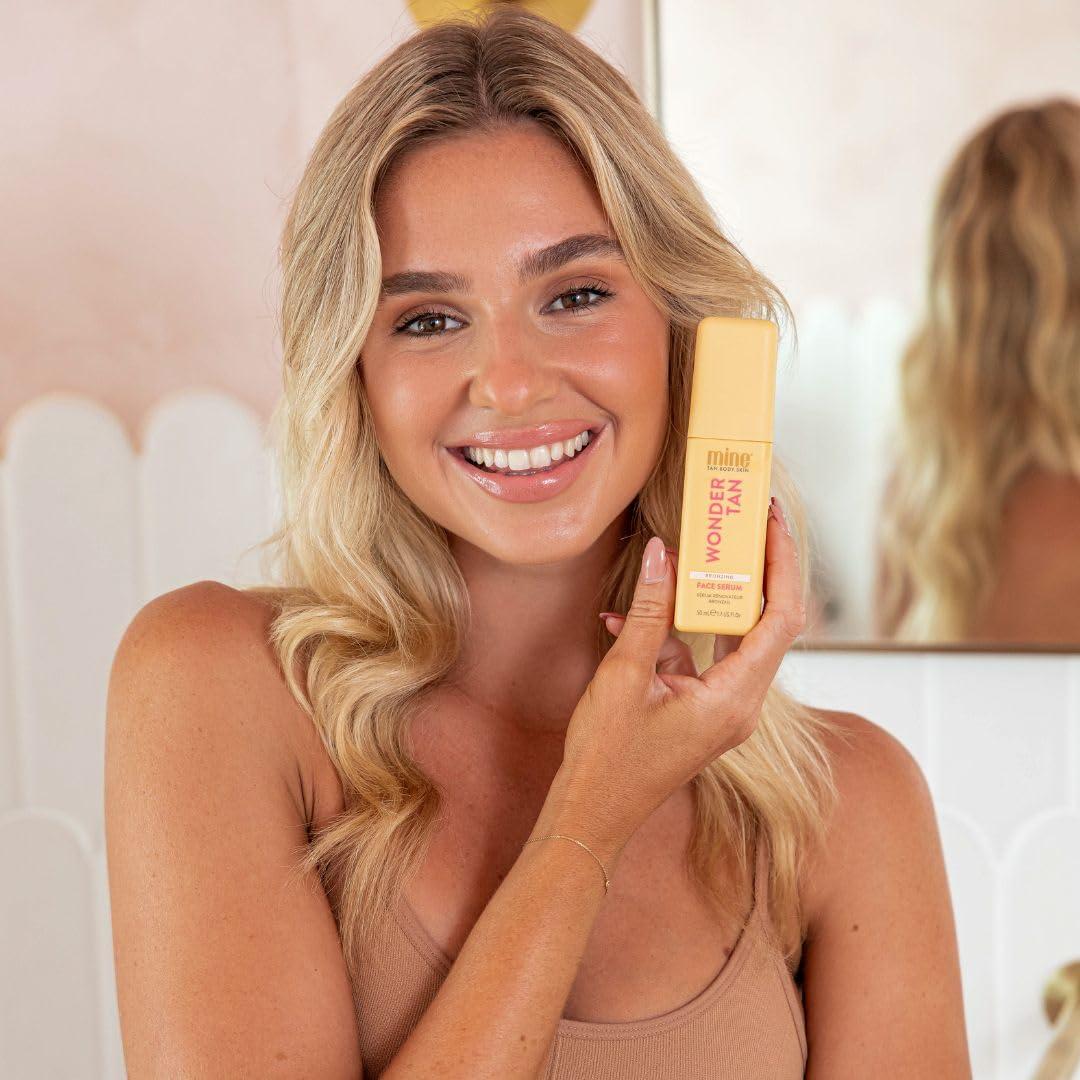 MineTan Suero Facial Autobronceador 125g - Bronceado Oscuro